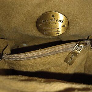 Pratesi Firenze Leather cross body brown